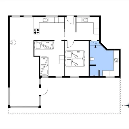 Bl509-blokhus-jens-baerentsvej-7 Casa de Férias